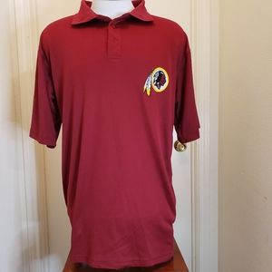 NFL Team Apparel Washington Redskins Polo Shirt
